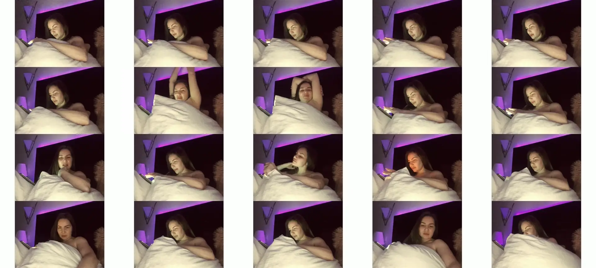 ArianaAri photo contact sheet