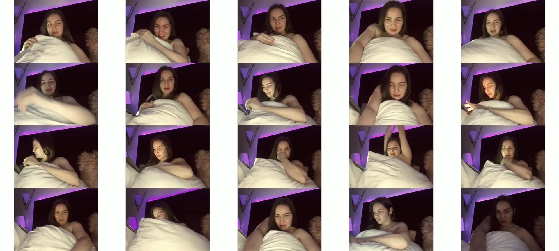 ArianaAri photo contact sheet