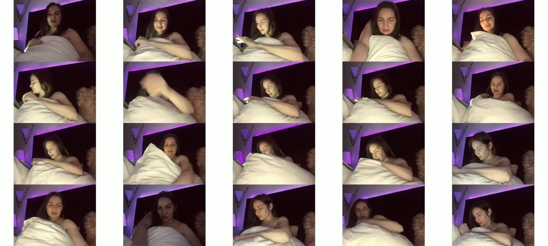 ArianaAri photo contact sheet