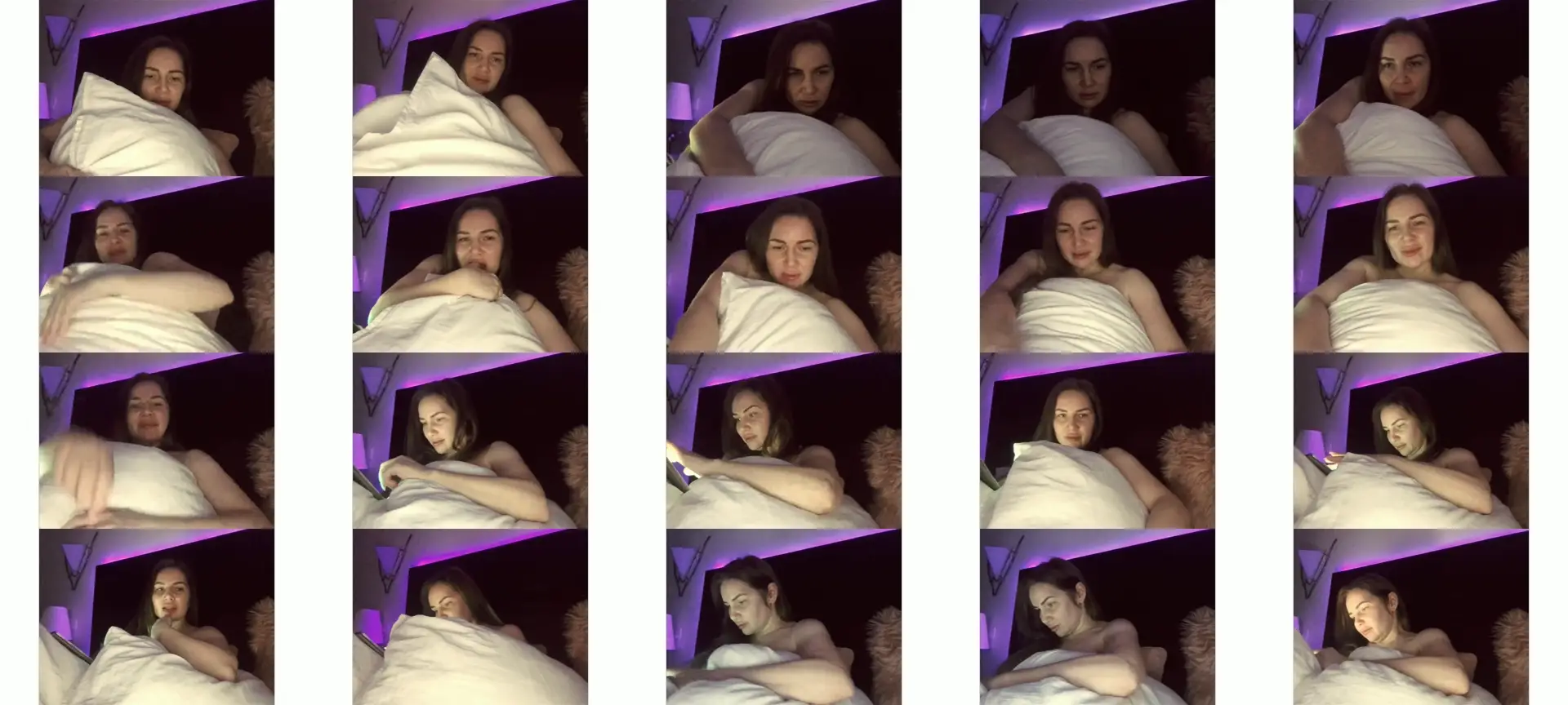 ArianaAri photo contact sheet