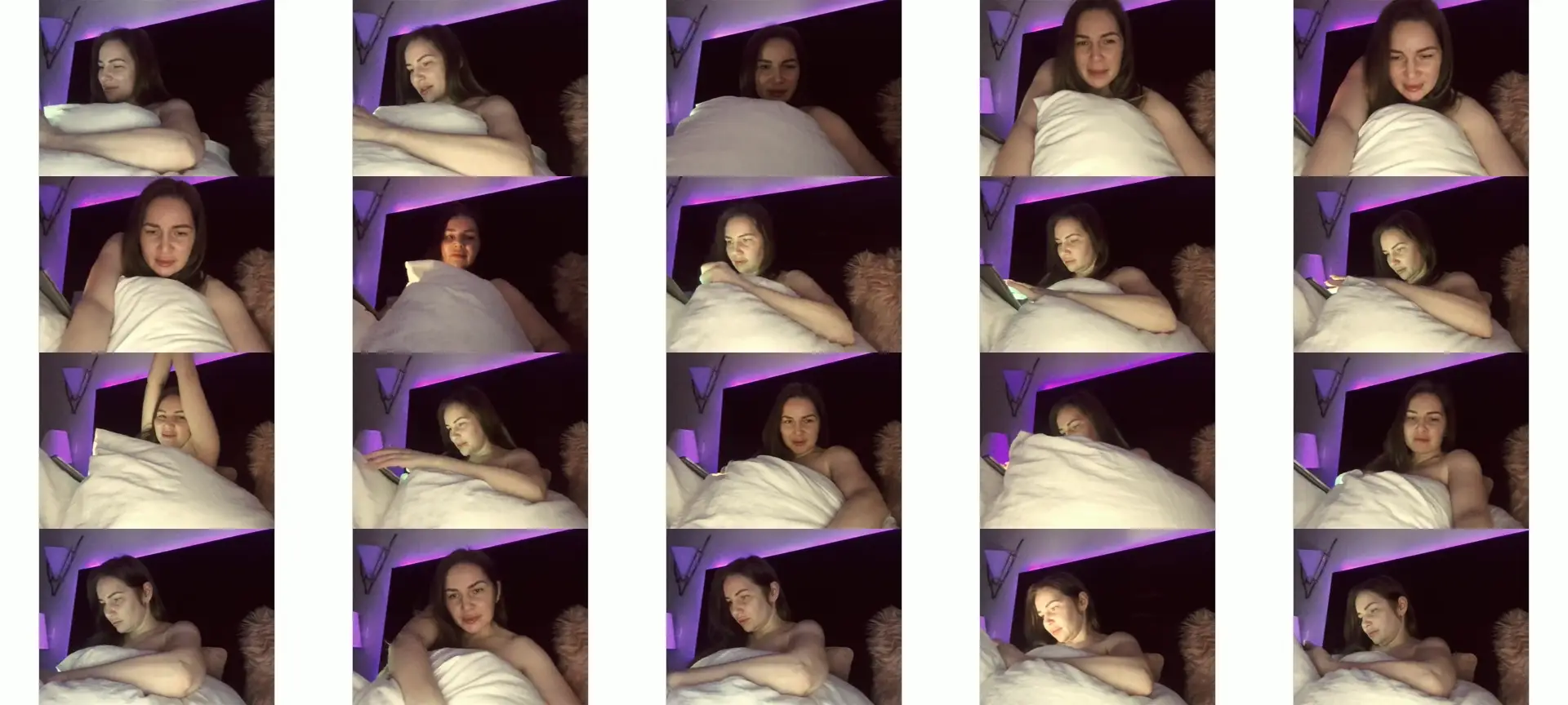 ArianaAri photo contact sheet