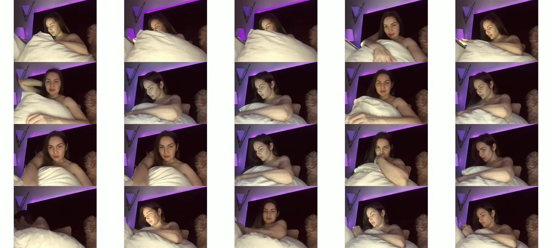 ArianaAri photo contact sheet