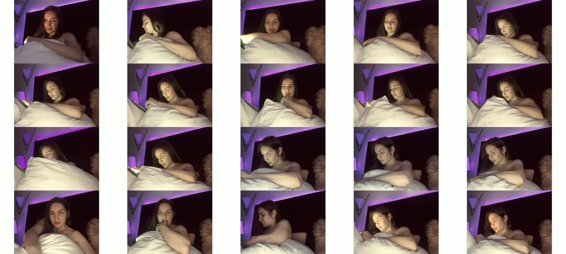 ArianaAri photo contact sheet