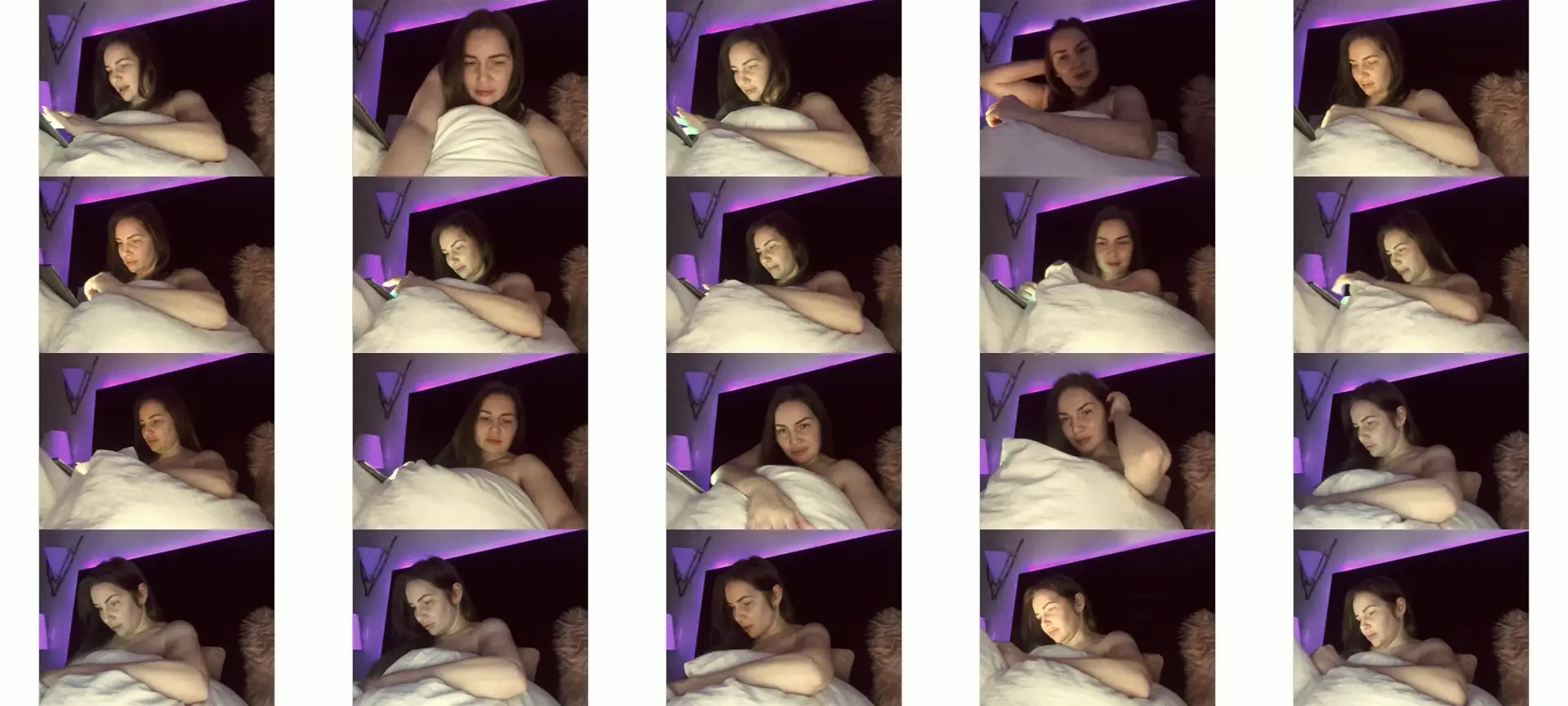 ArianaAri photo contact sheet