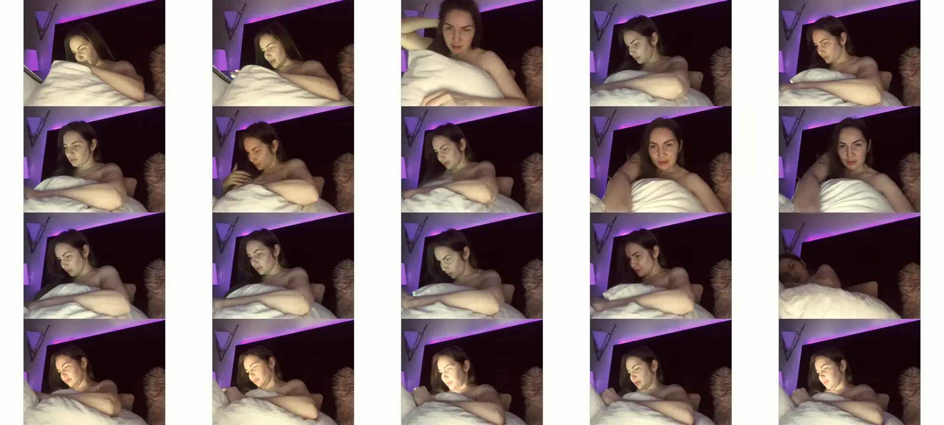 ArianaAri photo contact sheet