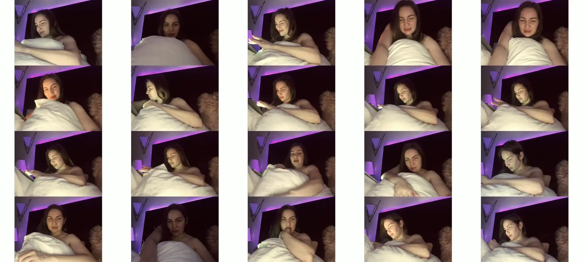 ArianaAri photo contact sheet