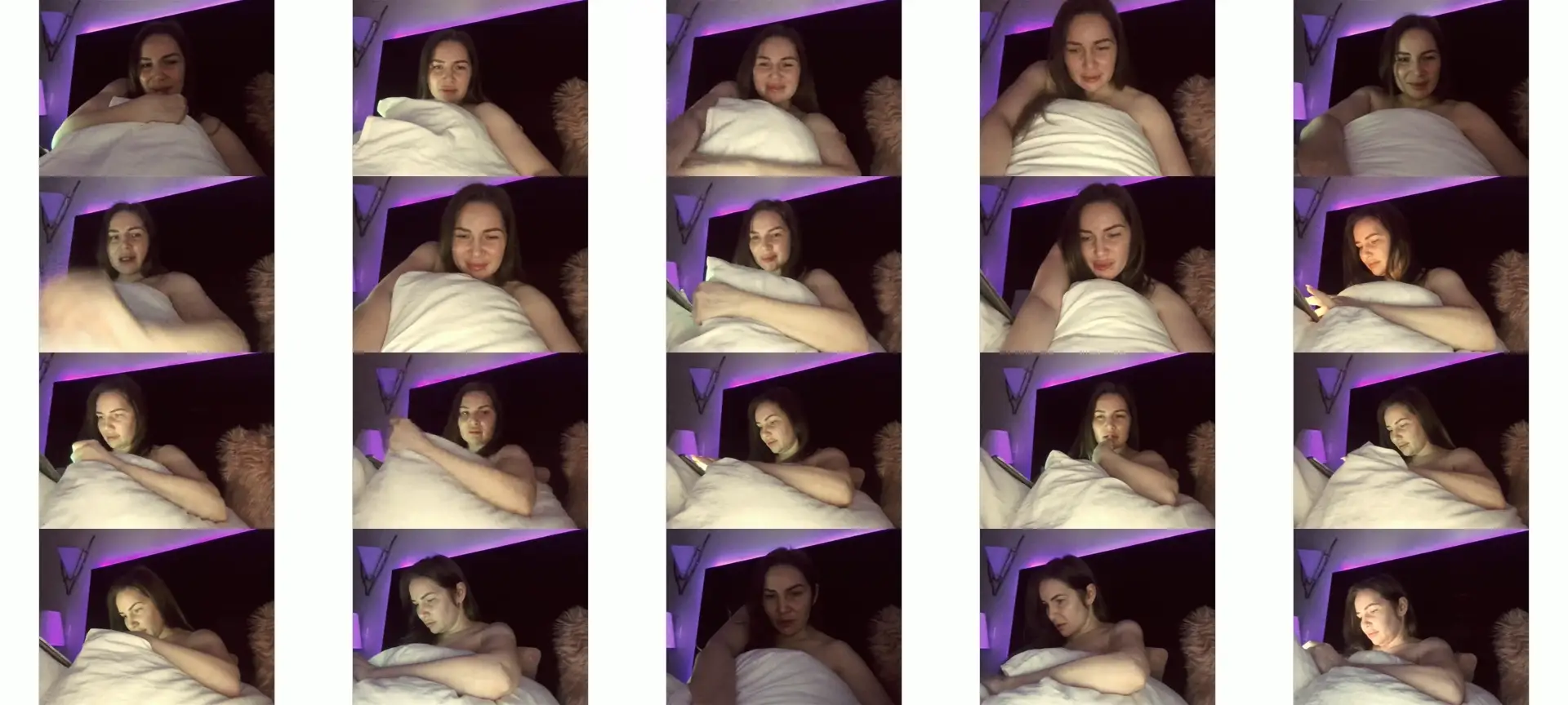 ArianaAri photo contact sheet