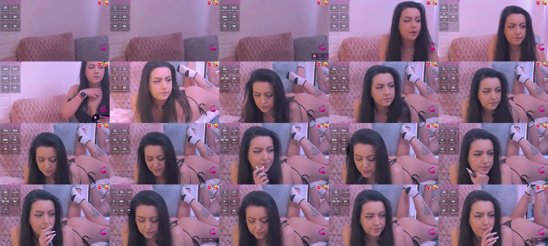 ArielBl0ssom photo contact sheet