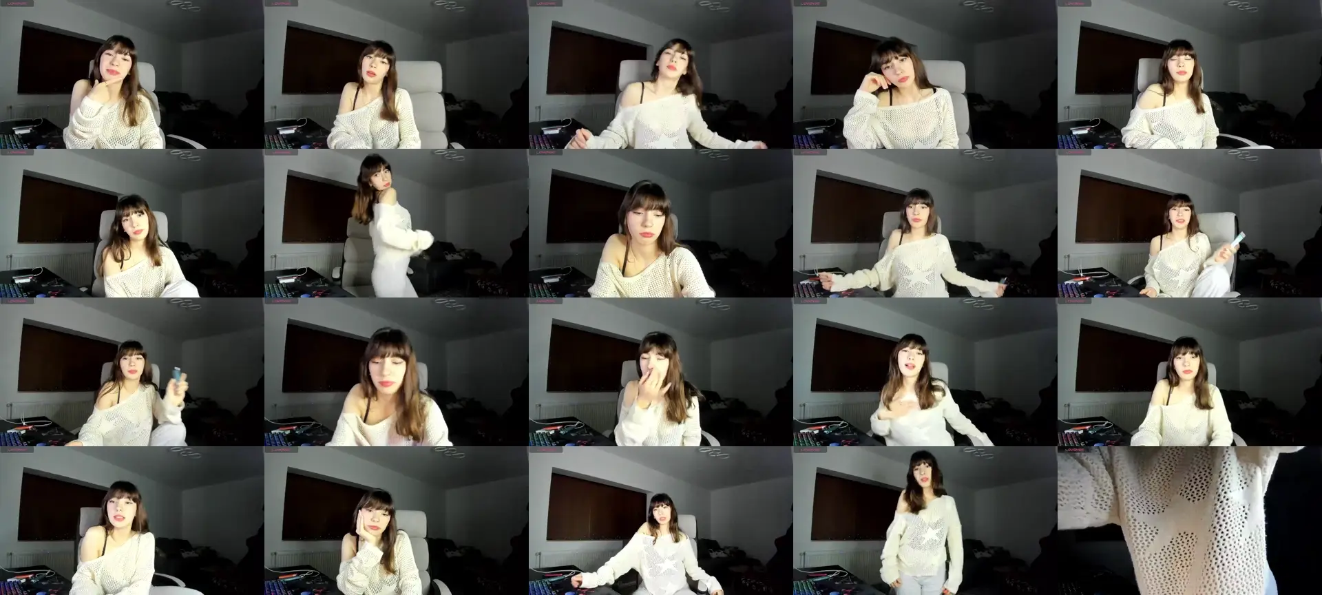 AyanaDesiree photo contact sheet