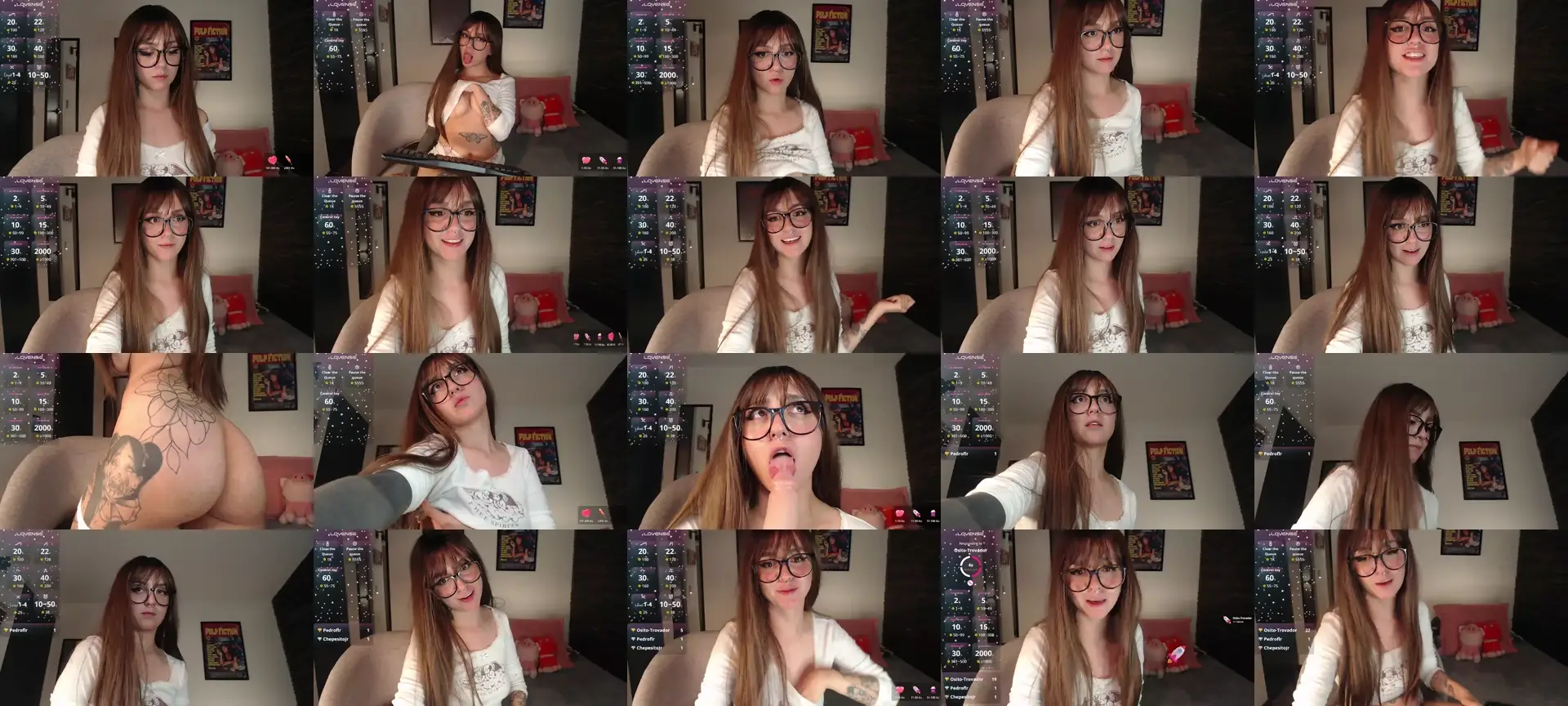 Babyydooll photo contact sheet