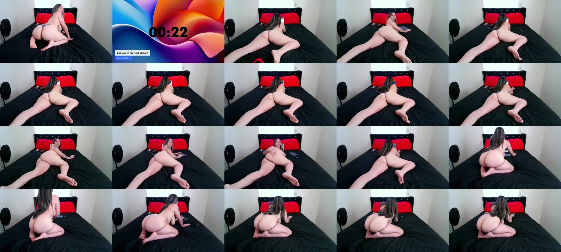 Baddie_kiki photo contact sheet