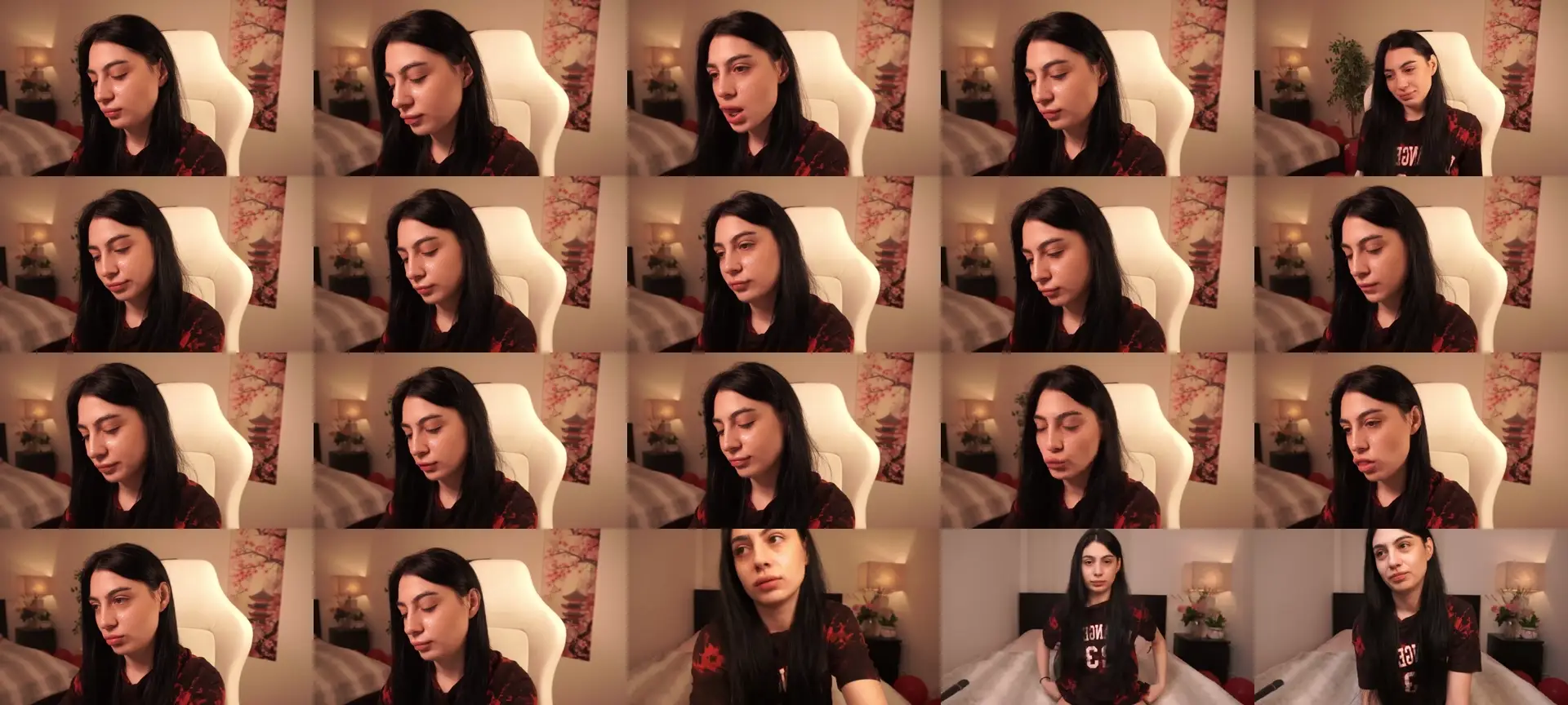 BlackkStorm1 photo contact sheet