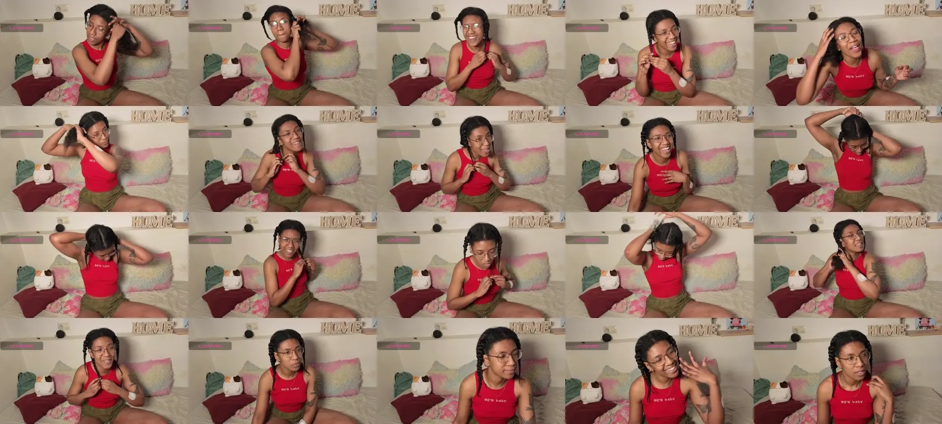 CarolineS photo contact sheet