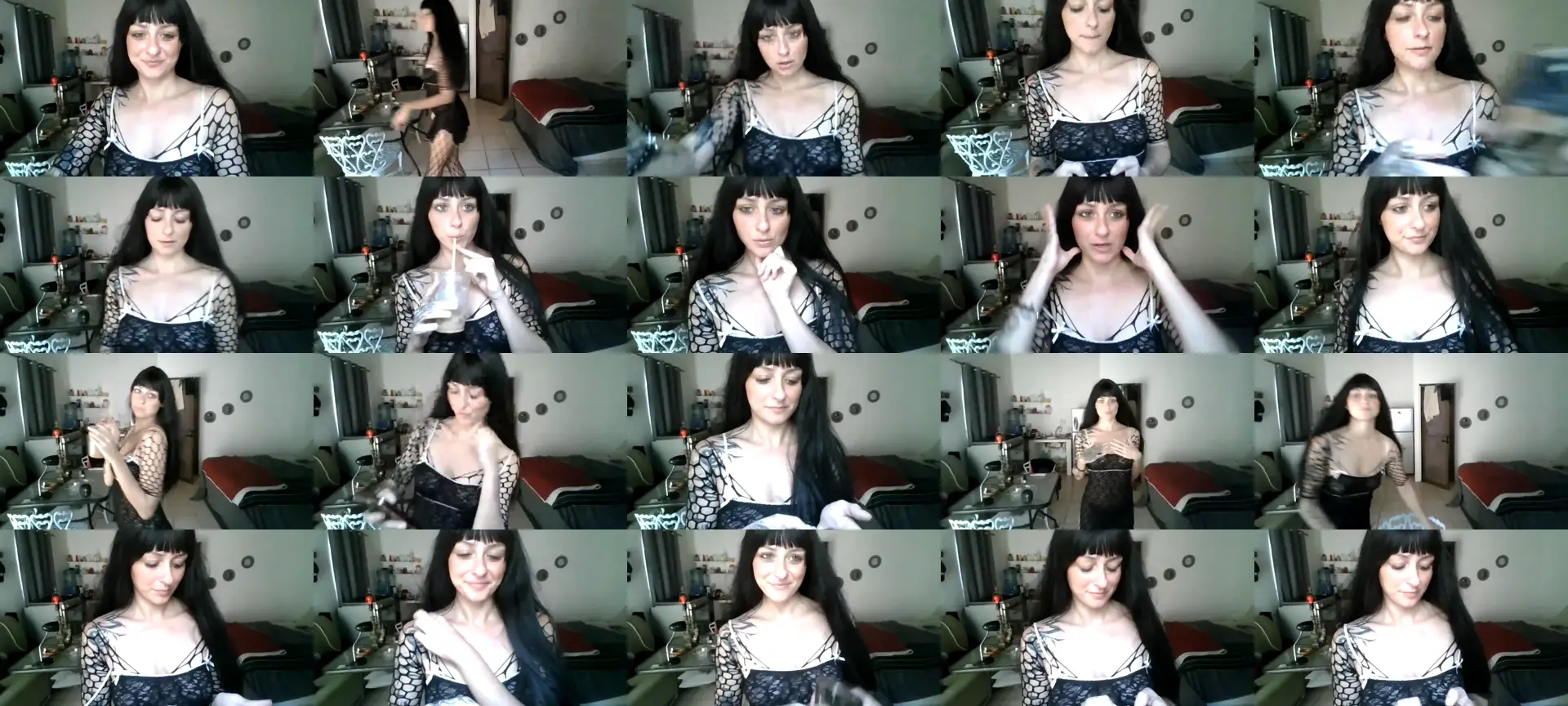 Cherryblushxo photo contact sheet