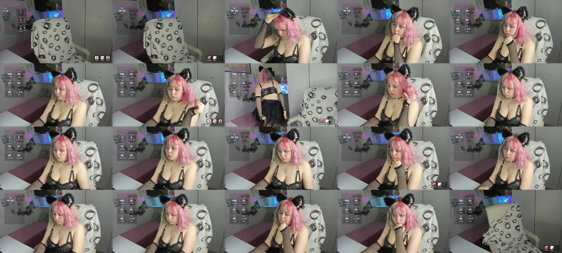 CherryBounce photo contact sheet