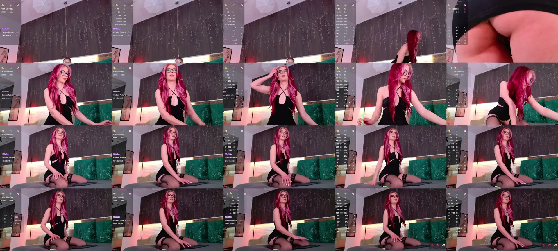 CindeFcknRela photo contact sheet