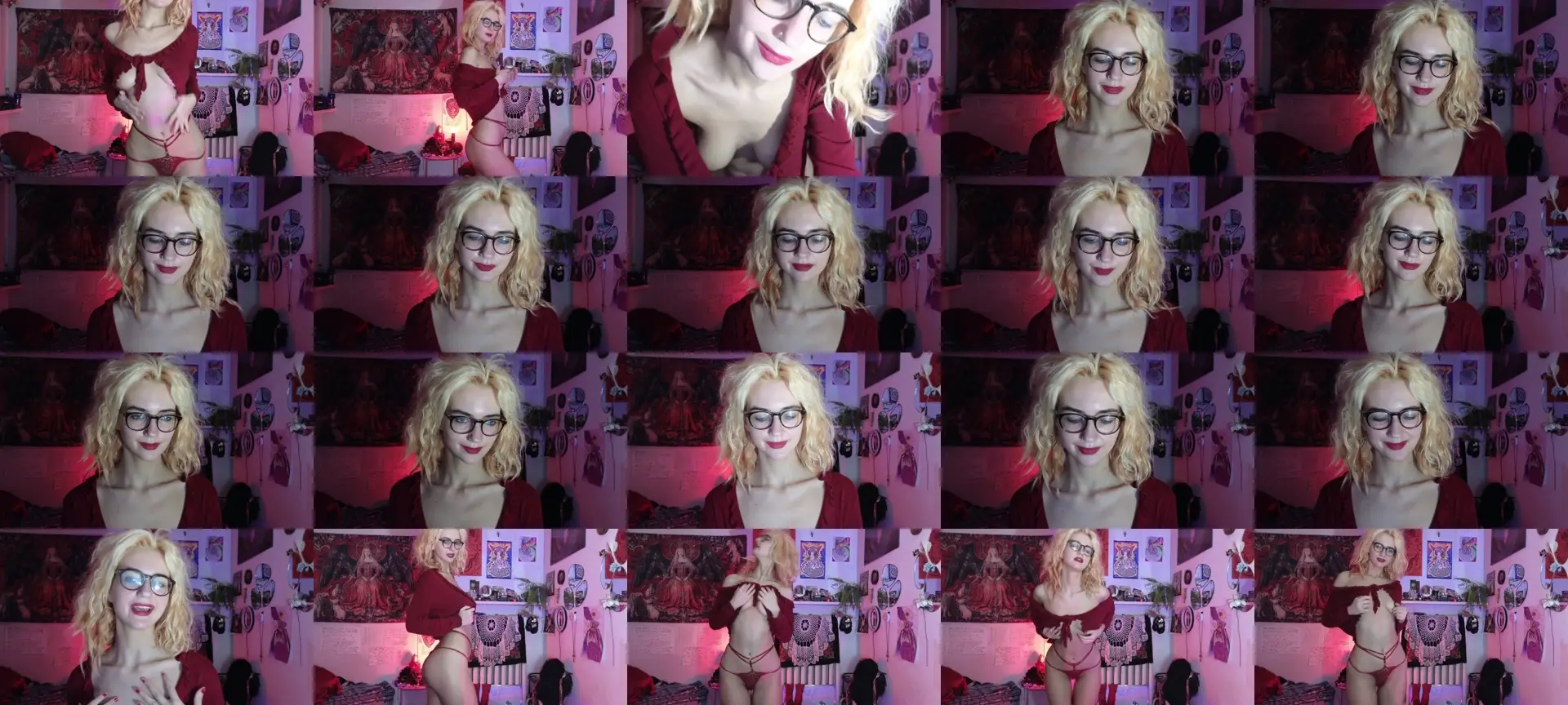 CosmoAgony photo contact sheet