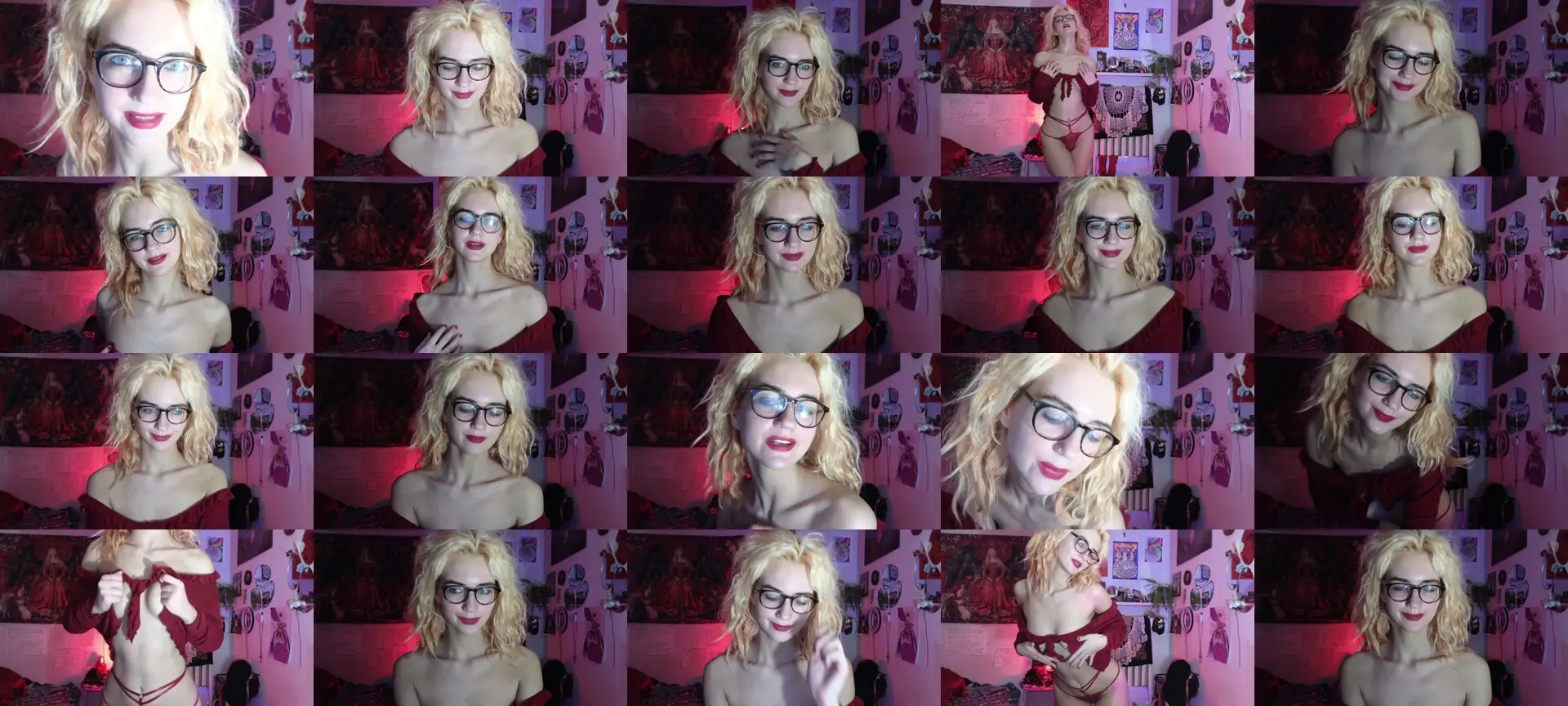 CosmoAgony photo contact sheet