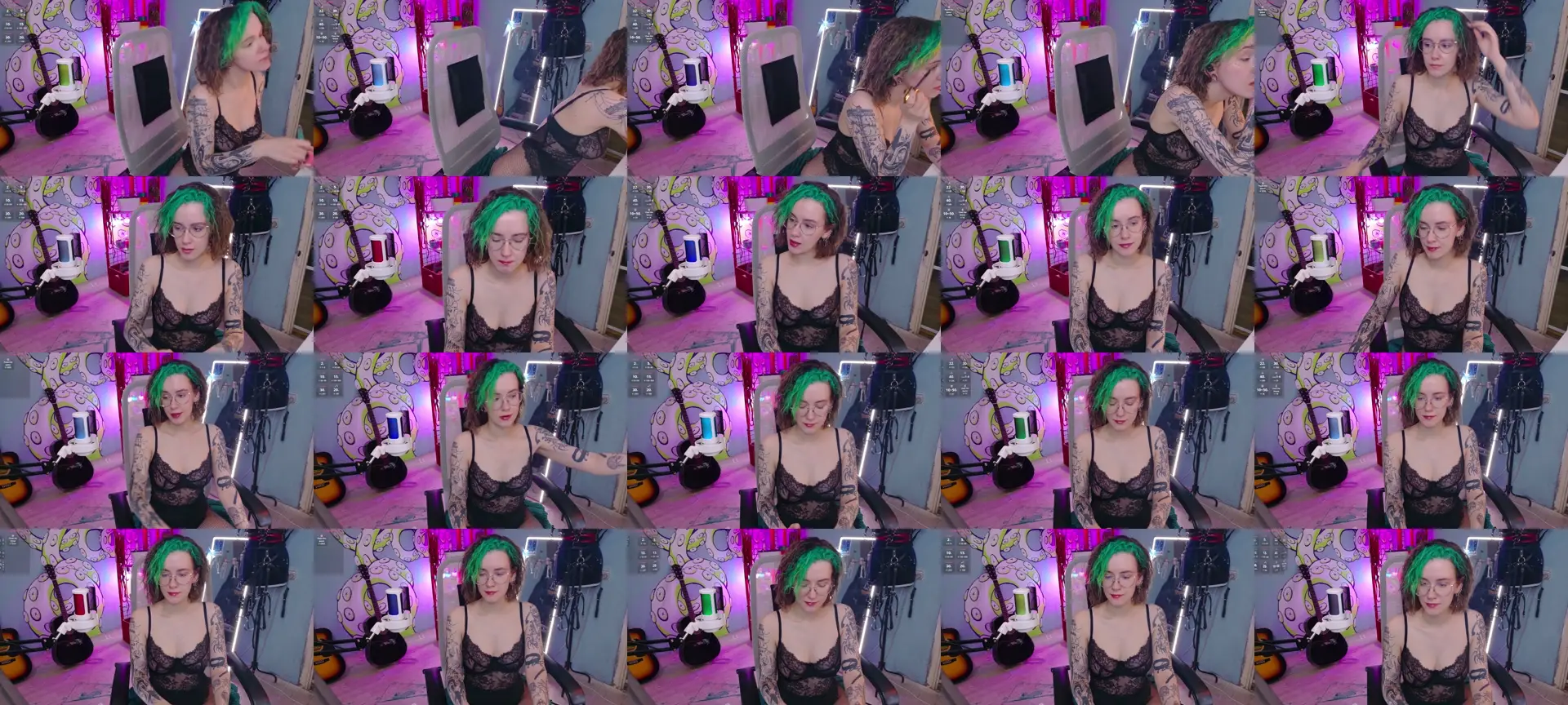 CUMpotikEve photo contact sheet