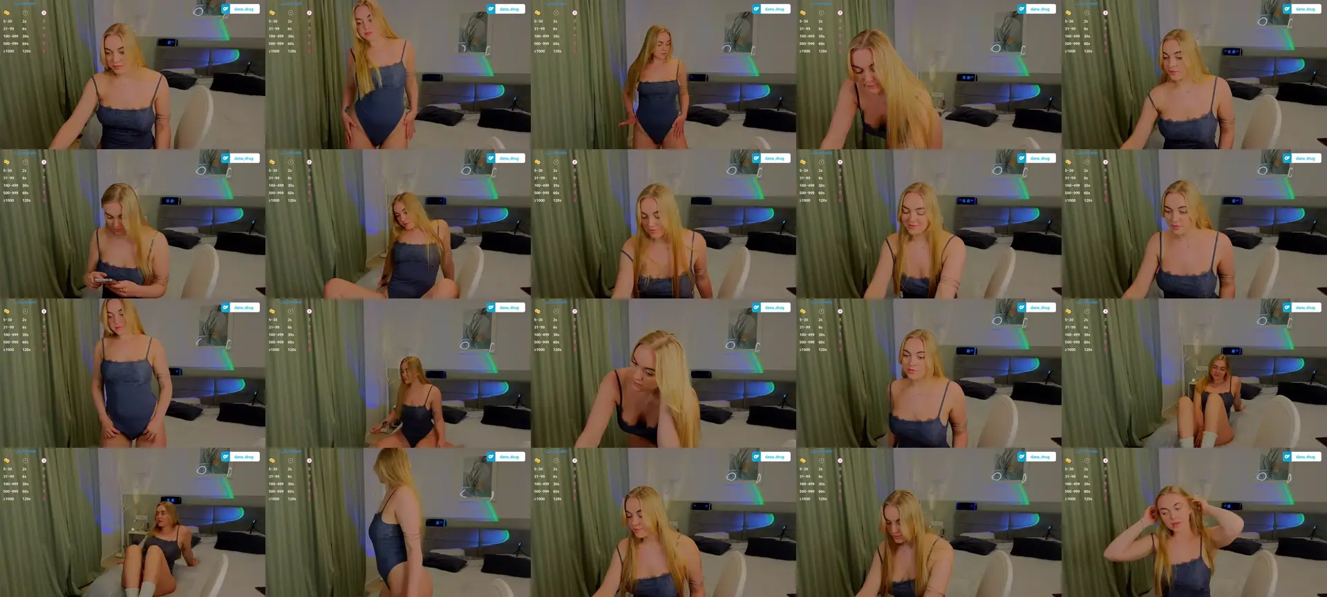 Dana_love1 photo contact sheet