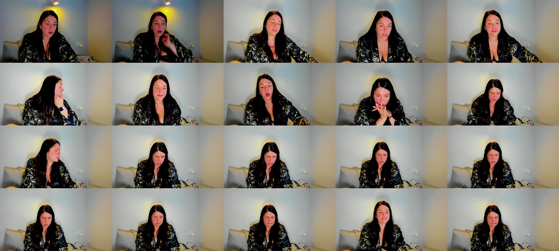 DarkLilith photo contact sheet