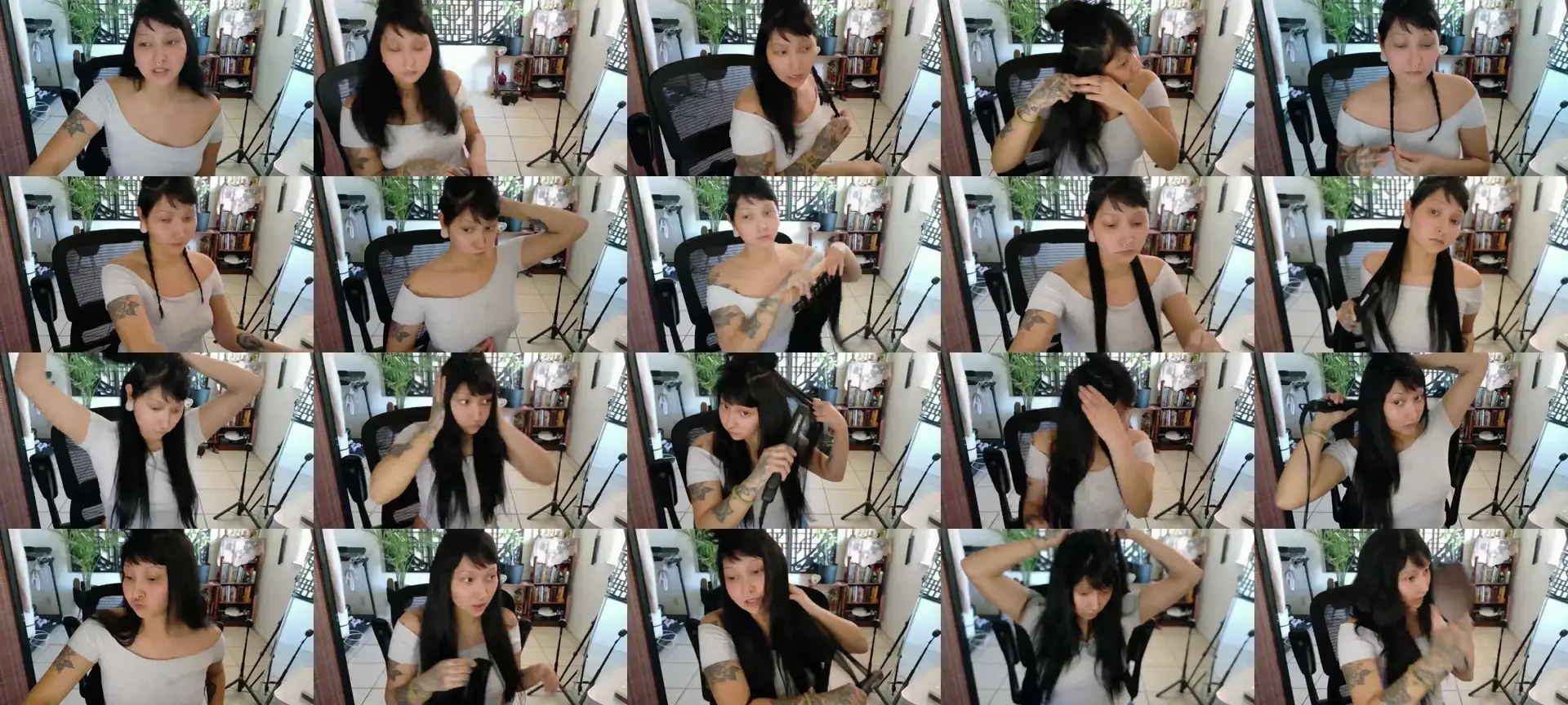 etherealhazy photo contact sheet