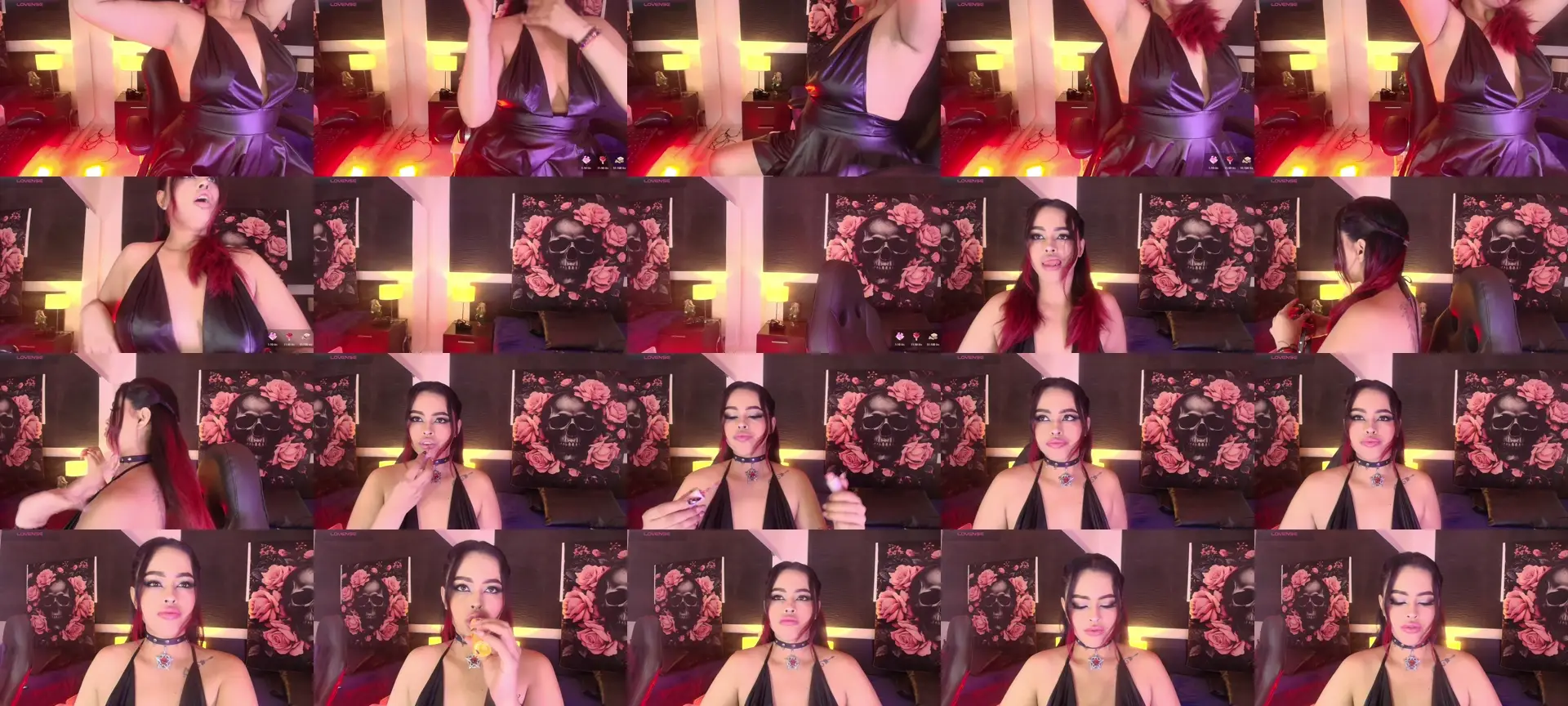 EvaaFoxxy photo contact sheet