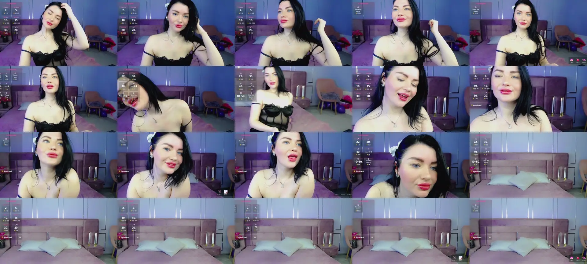 EvaBilss photo contact sheet