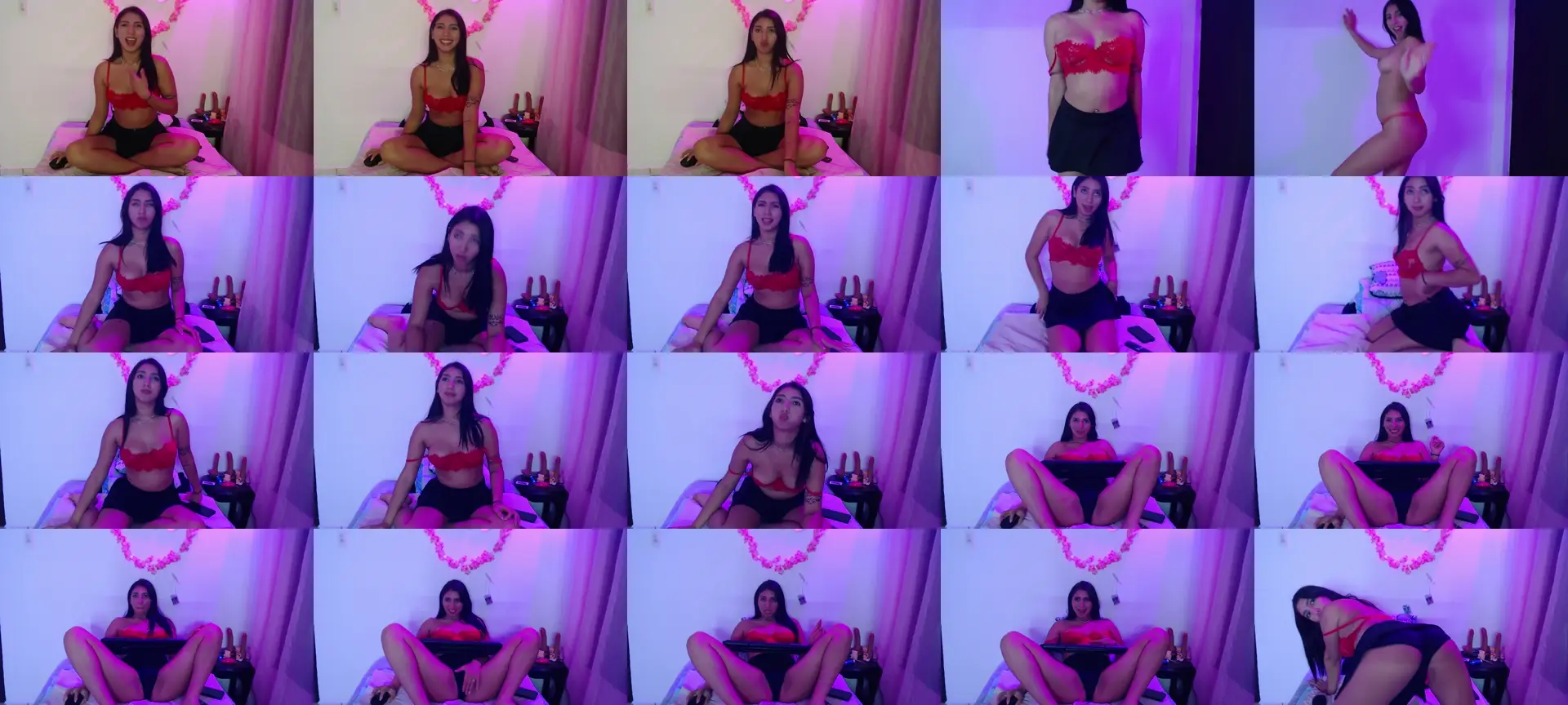 EvaniaLia photo contact sheet