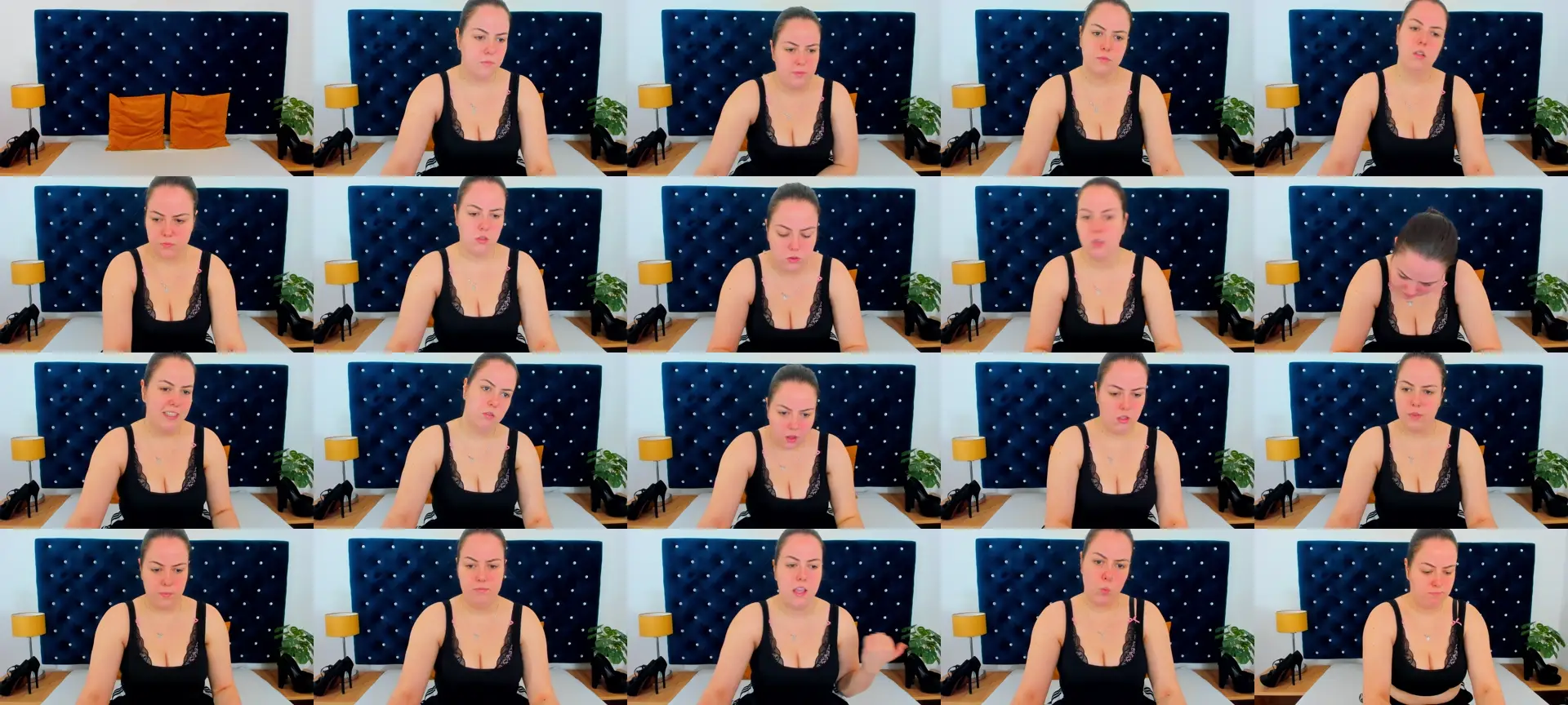 EvaSexQueen photo contact sheet
