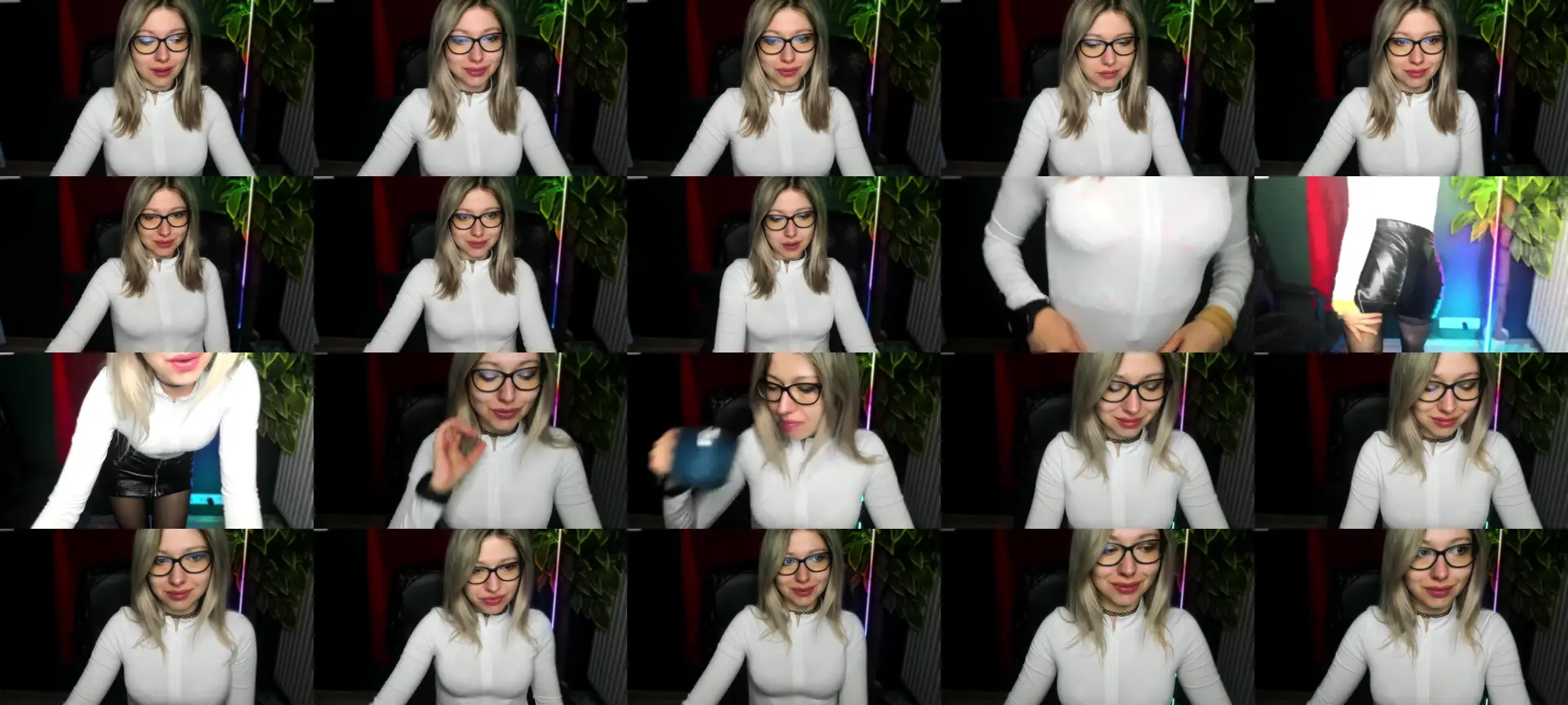 HeidiFLOWER photo contact sheet