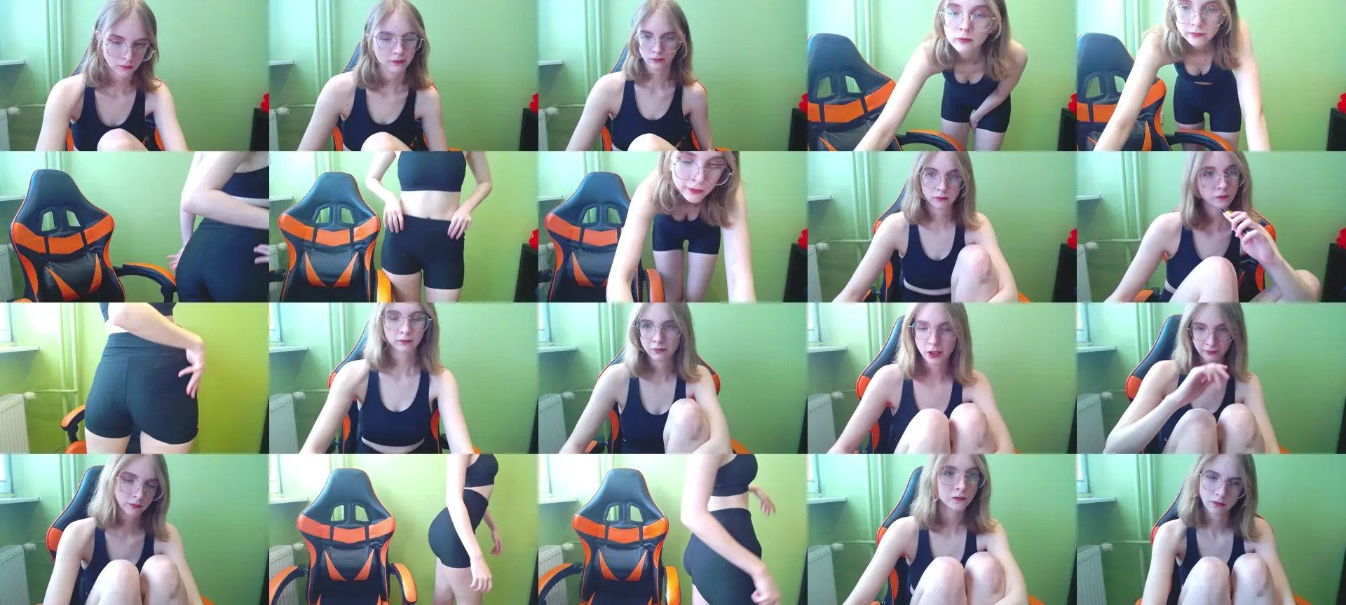 JuicyPenny69 photo contact sheet