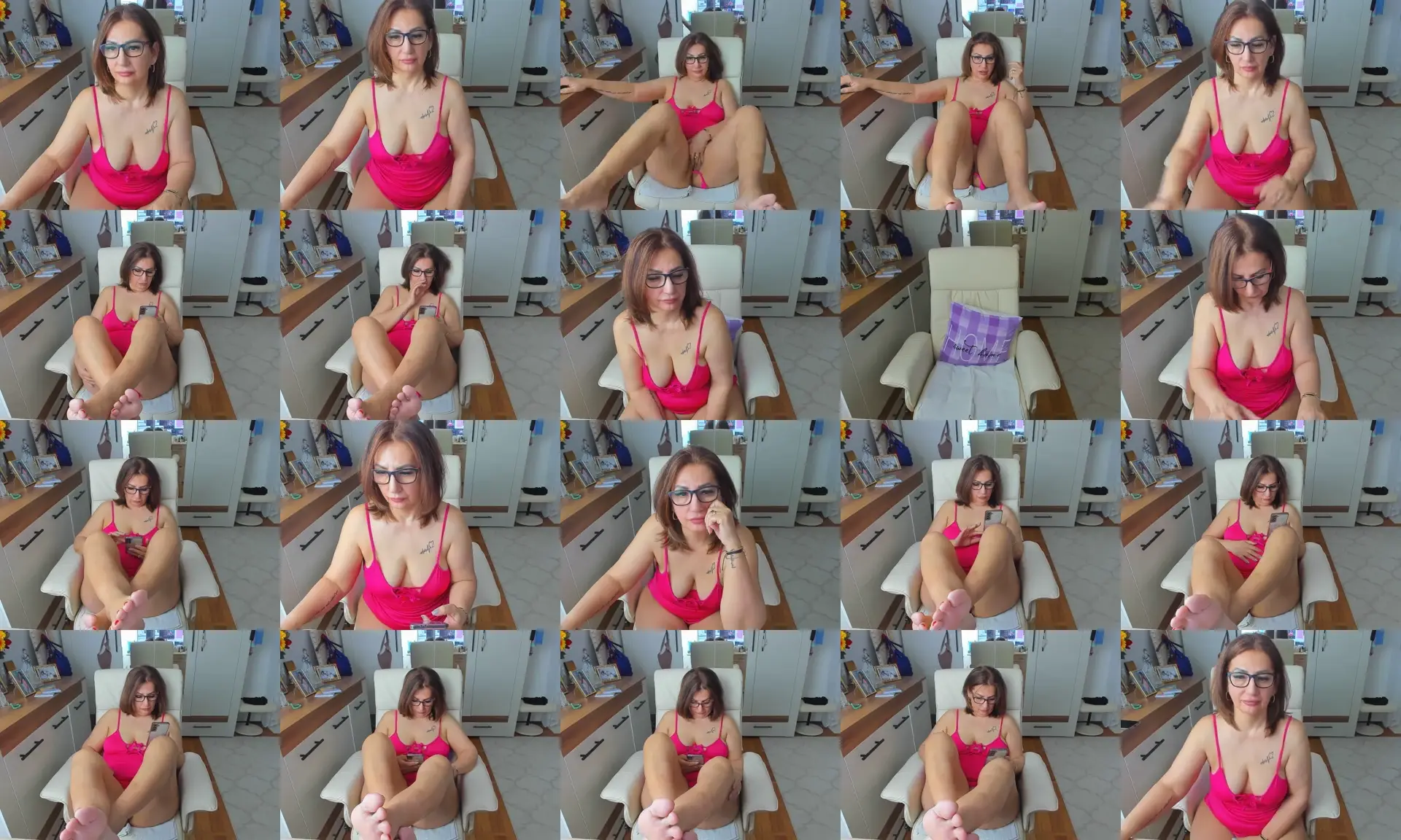 KarenHotMilf photo contact sheet