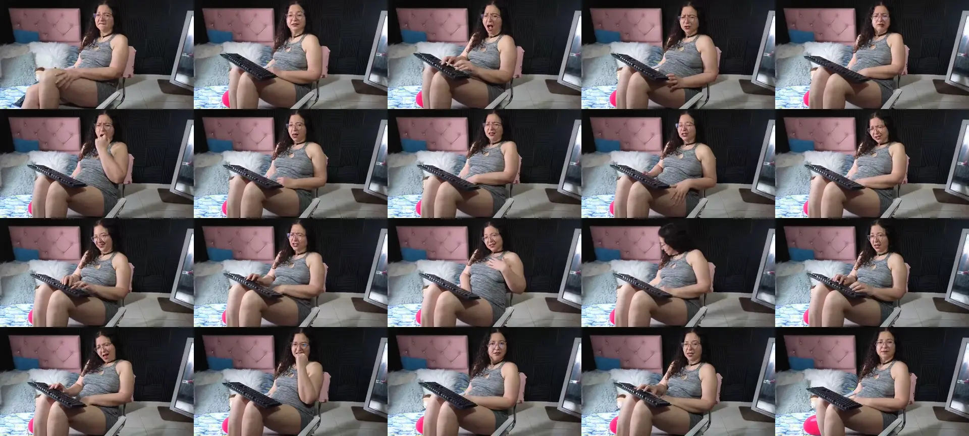 Katifoxxx photo contact sheet