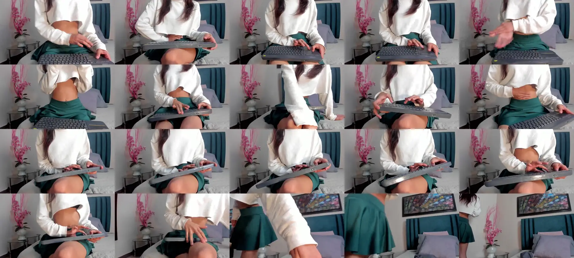 KeimyWilde photo contact sheet