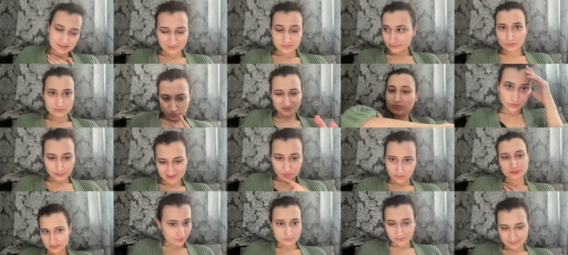 Kendal_sweet photo contact sheet