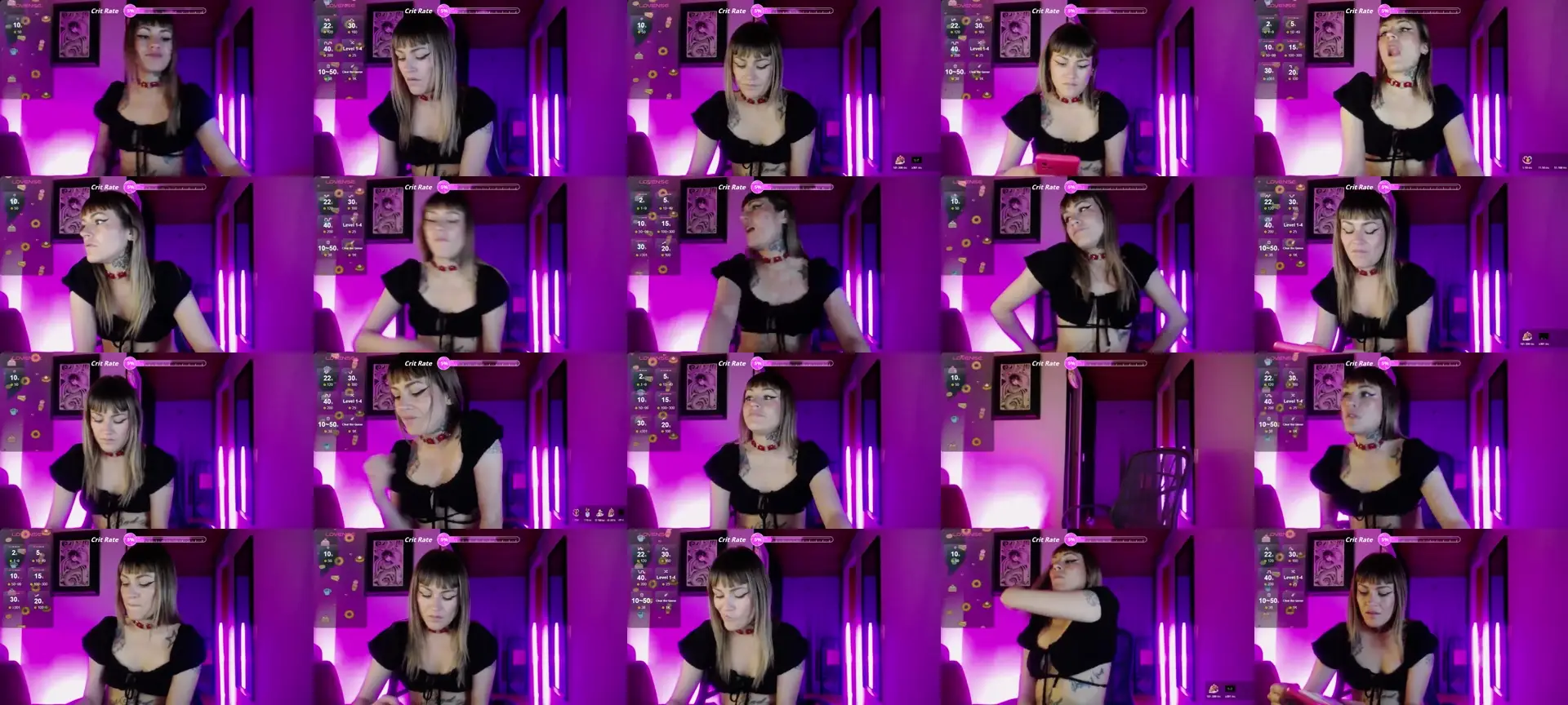 Kimjeniie photo contact sheet