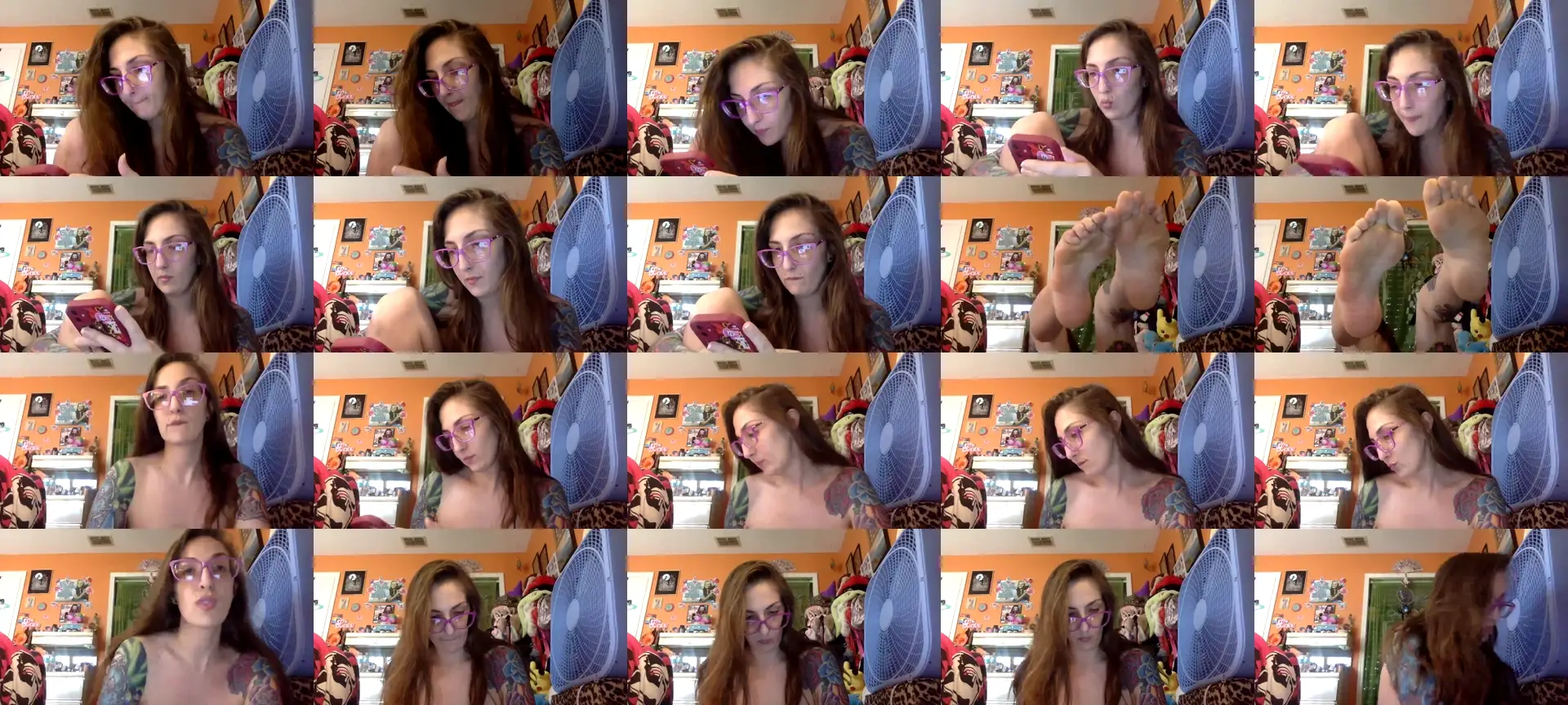 LillyLusha photo contact sheet