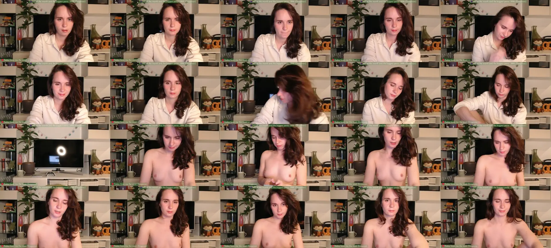 LizzyPeach photo contact sheet