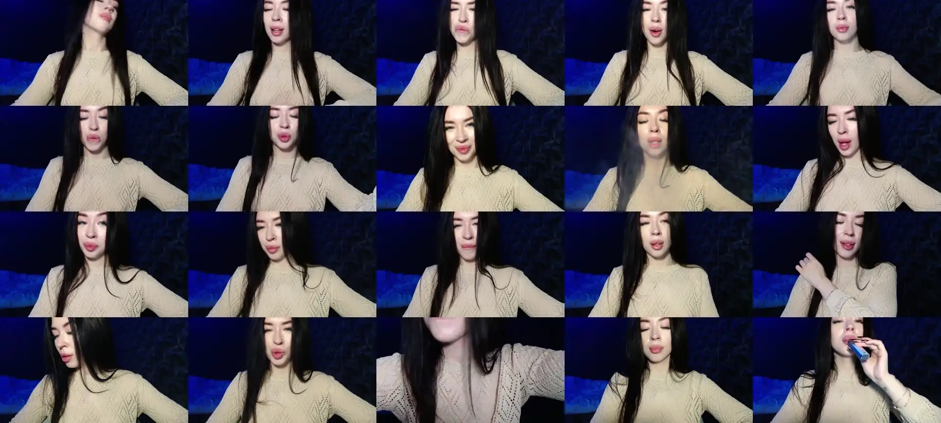 Lovedom_lu photo contact sheet