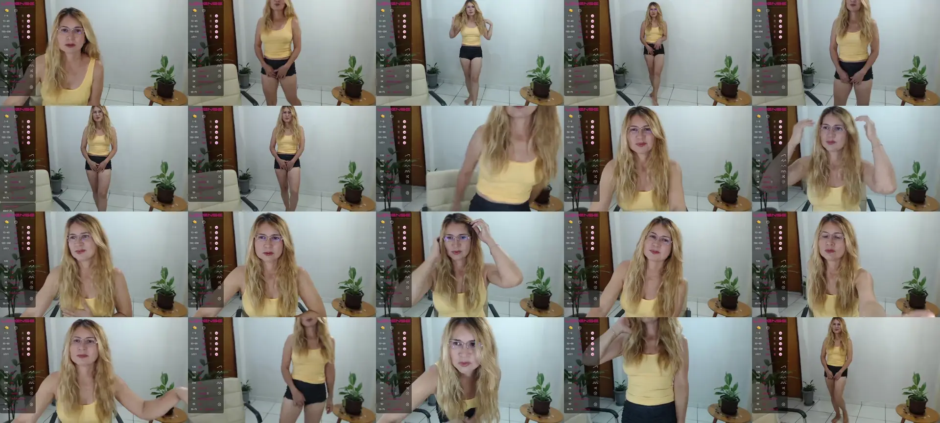 Marjoriecam photo contact sheet