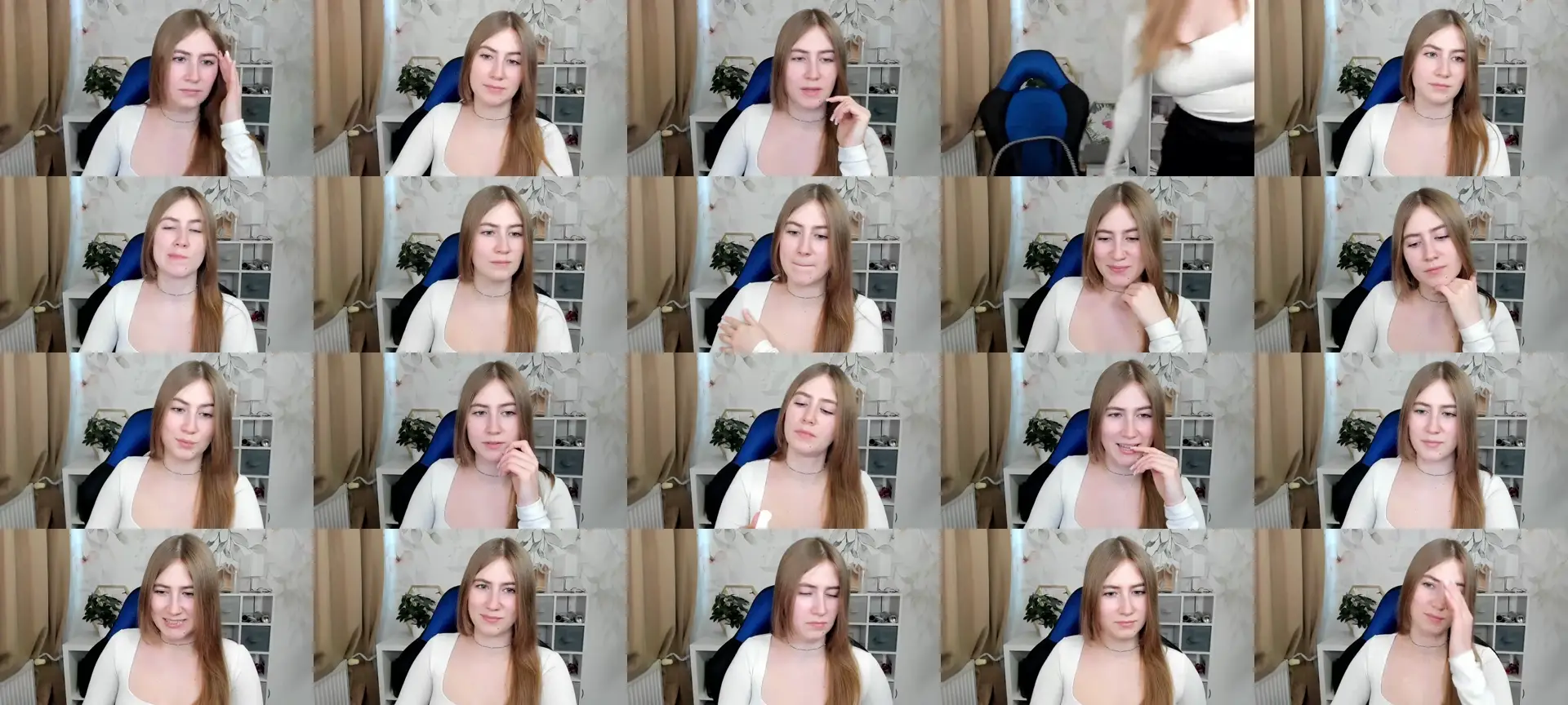 MeganStudent photo contact sheet