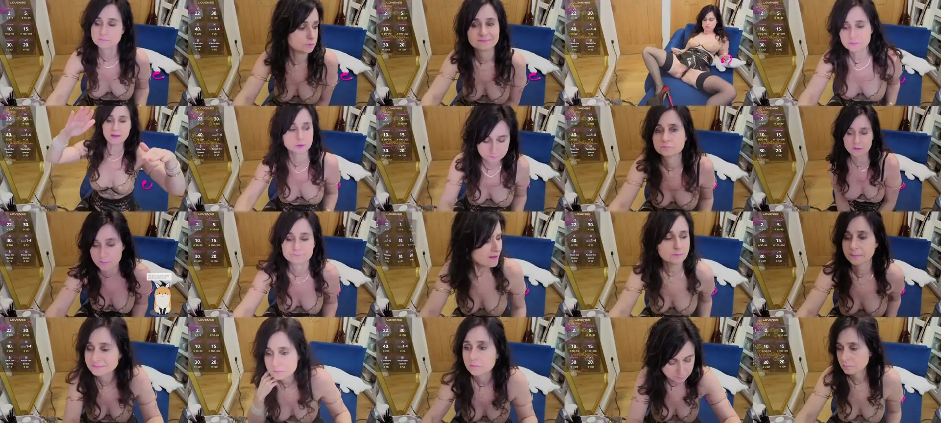 MistressEle photo contact sheet