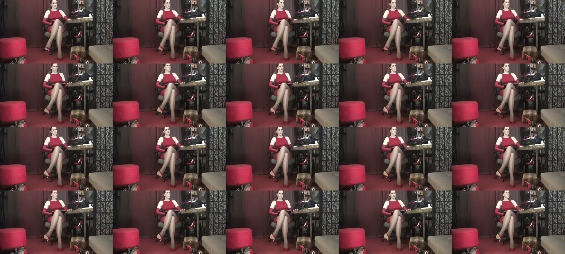 MistressVivian photo contact sheet