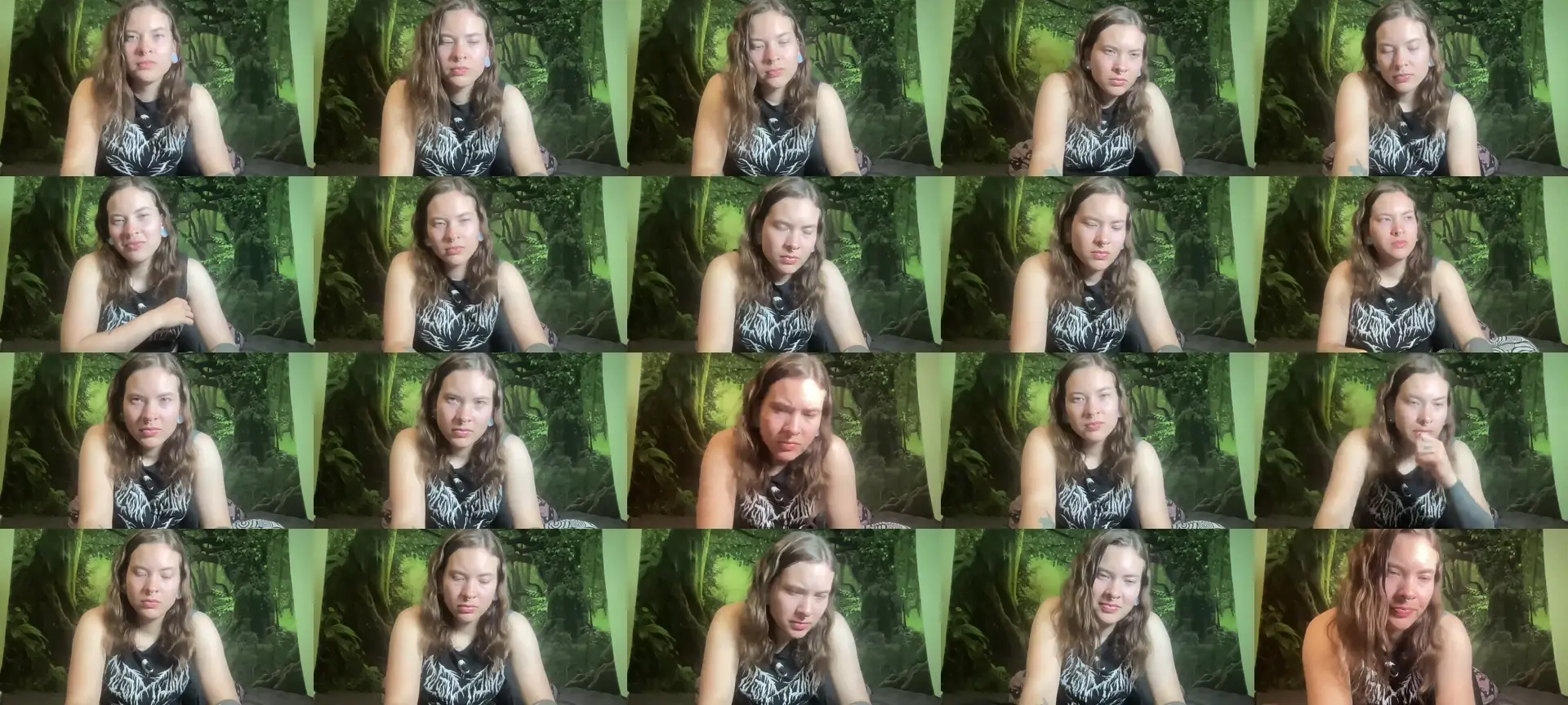 Mo0ngoddess photo contact sheet