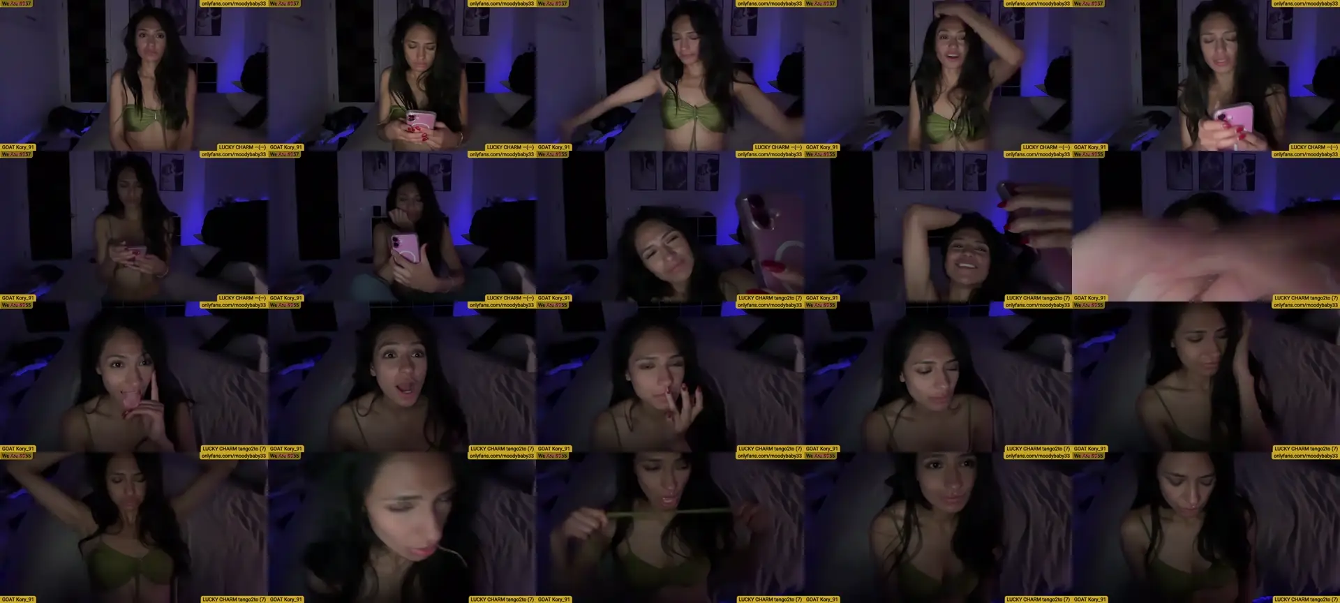 Moodybaby photo contact sheet