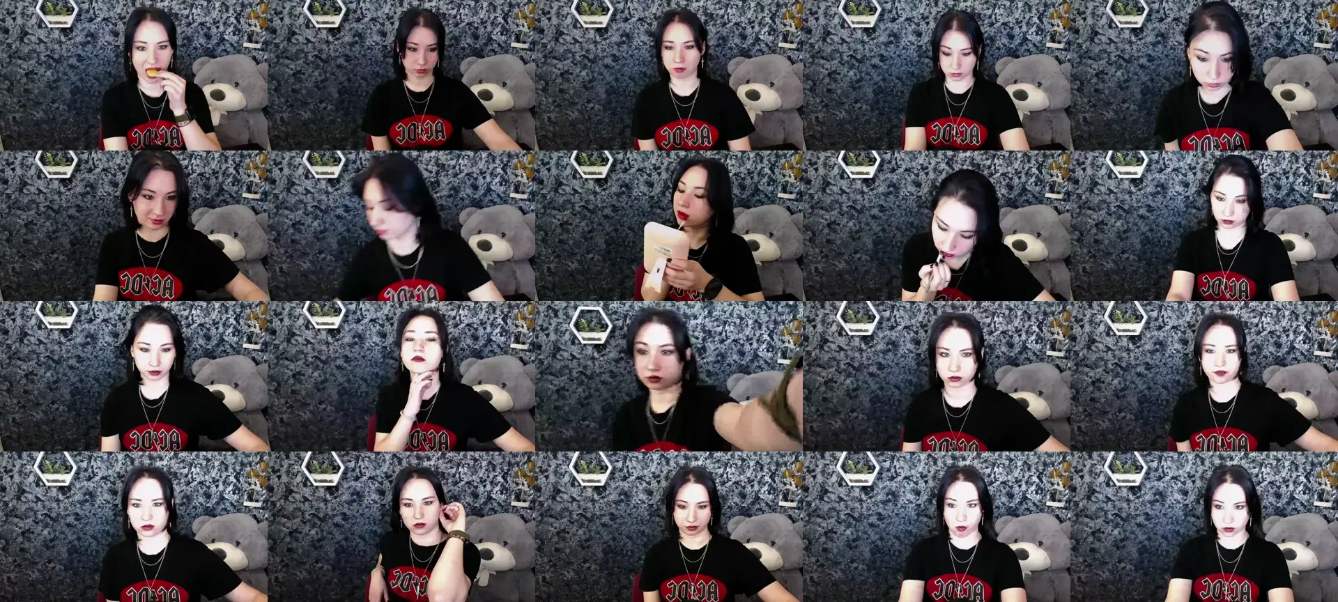 Moon_foxy photo contact sheet