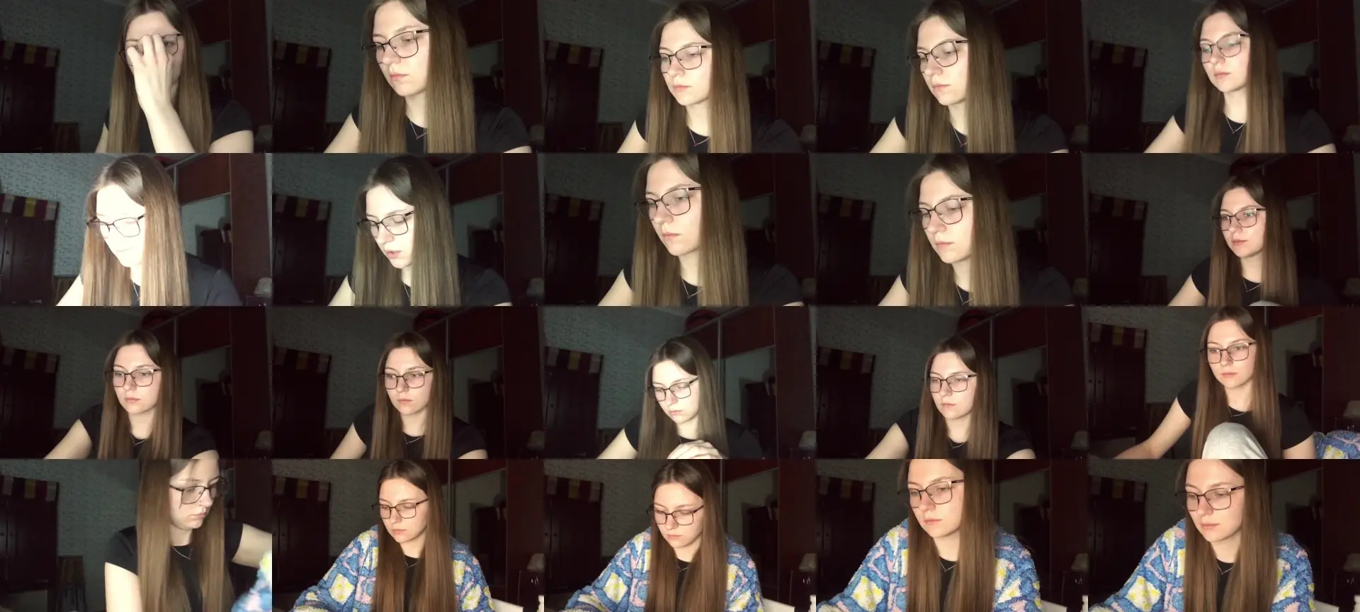 Olive_Cutie photo contact sheet