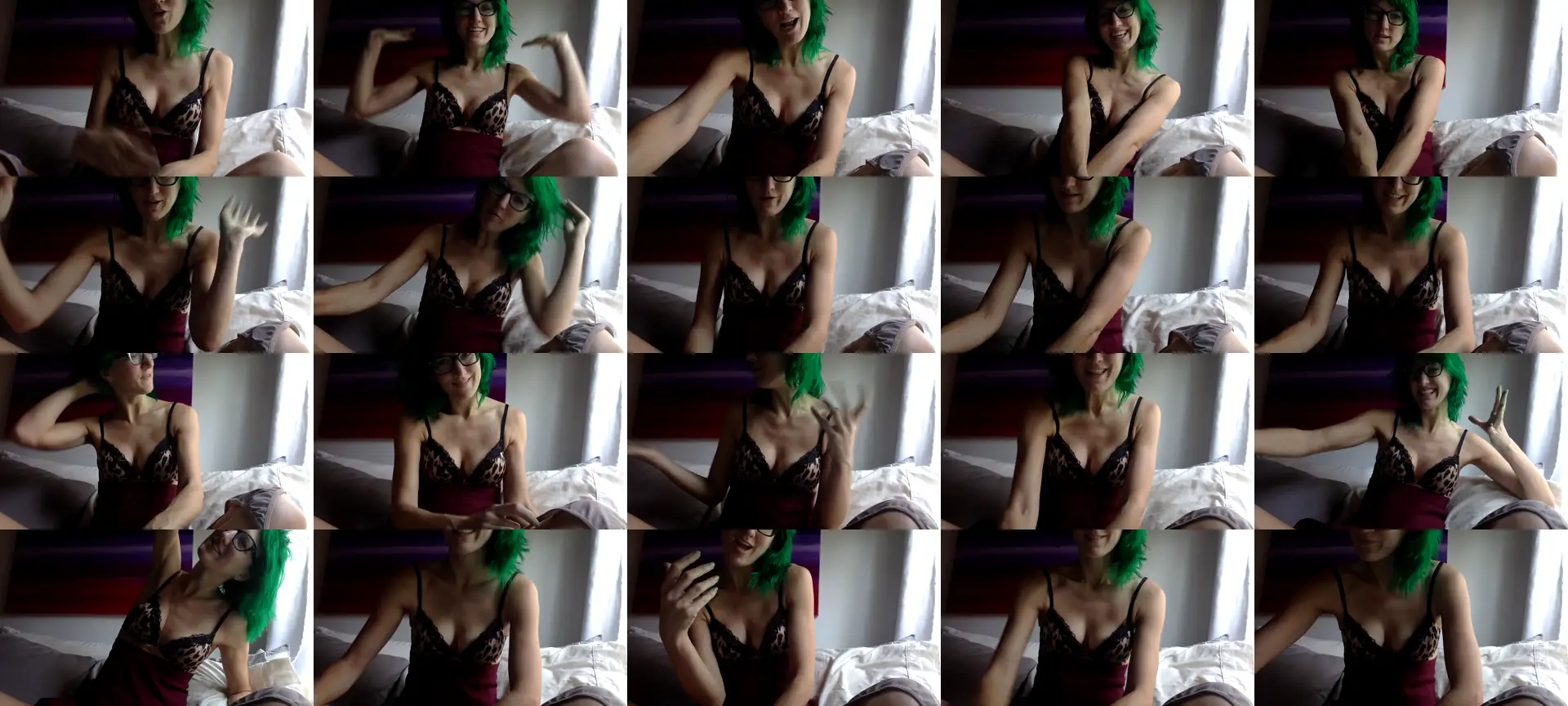 Omilk photo contact sheet