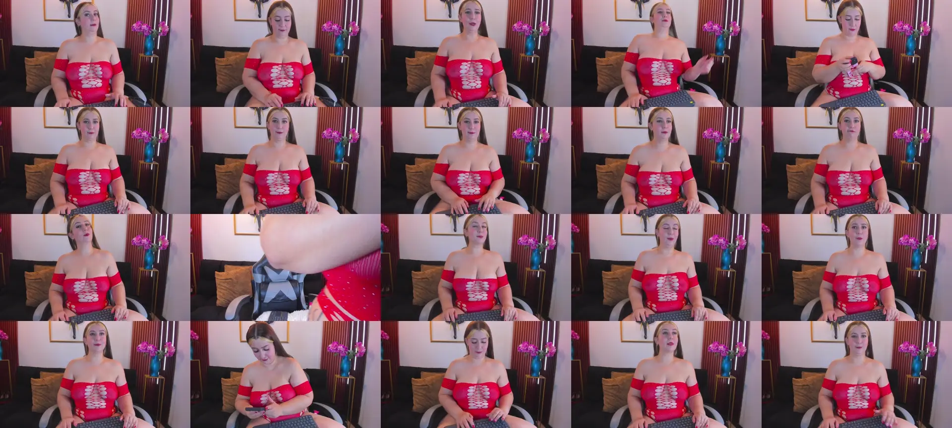 Pamelalaren photo contact sheet